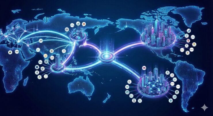 IOWN Global Forumに参加する世界の主要企業と国際的なネットワーク網。