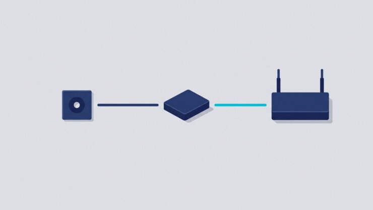 Wi-Fiルーターの置き場所｜家の中央に置けないときの決め方