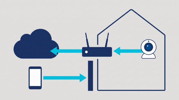 外出先から自宅のカメラやNASが見られない｜ルーター2台と回線の壁