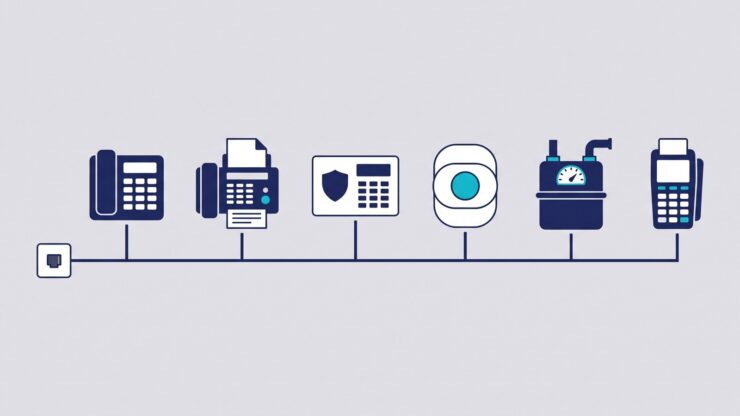 固定電話の終了で警備・FAXは止まる？電話機以外の機器の確かめ方